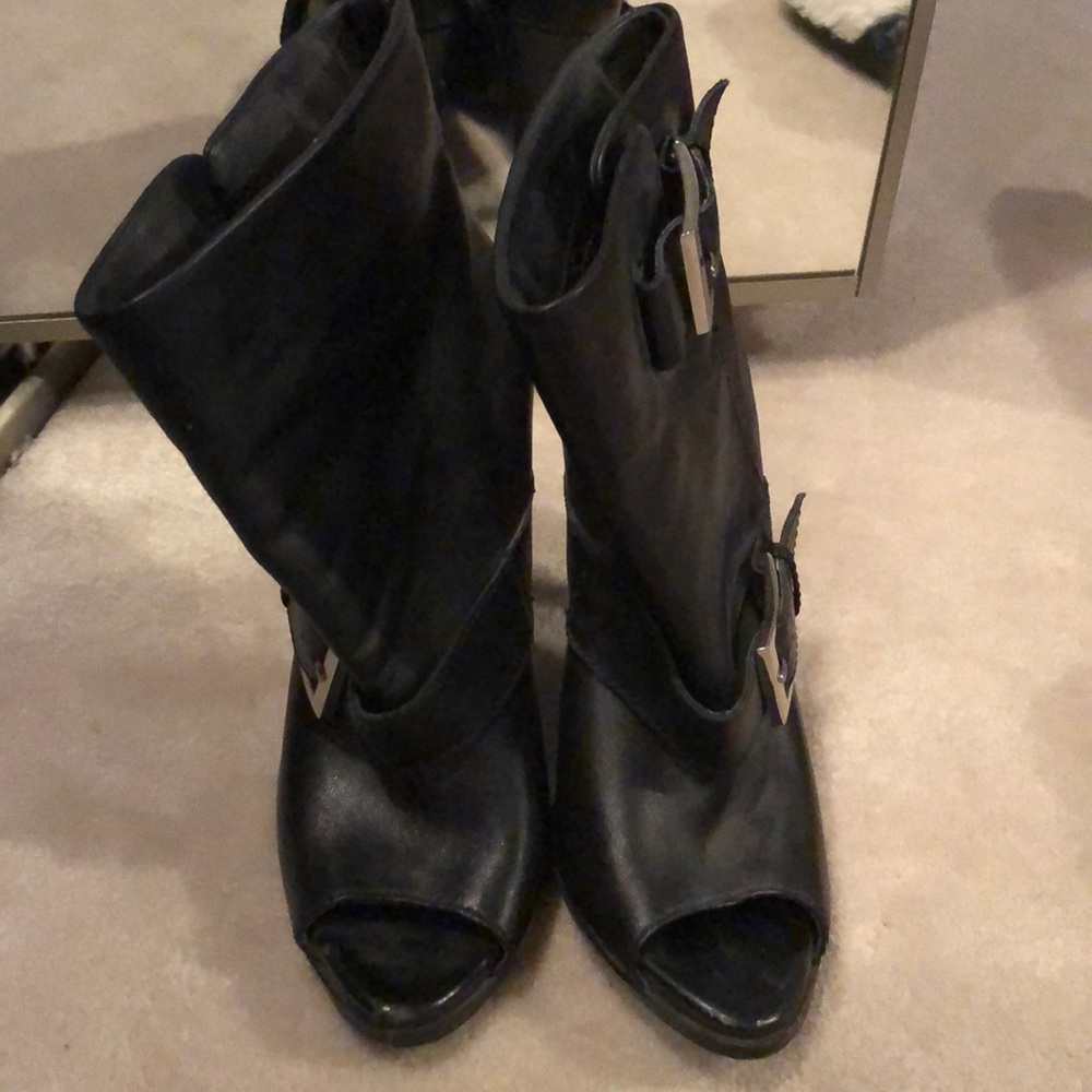 Black booties